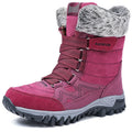 Cross-border Northern Winter Fleece-Lined Warm Thick-Soled Snow Boots, Export-Grade Cotton Shoes,  High-Top Women's Shoes, Sizes 35–42