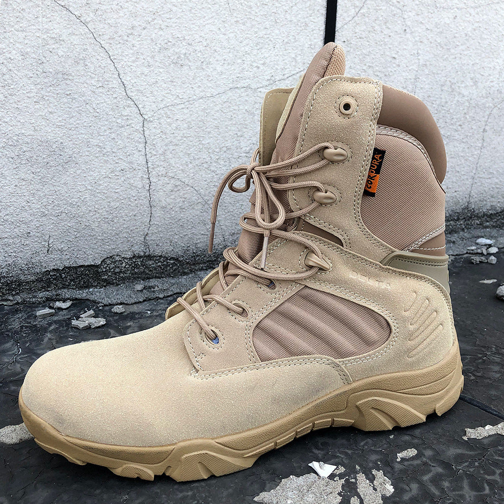 Delta High-Top Tactical Boots: Men's and Women's Outdoor Hiking, Mountaineering, and Desert Boots