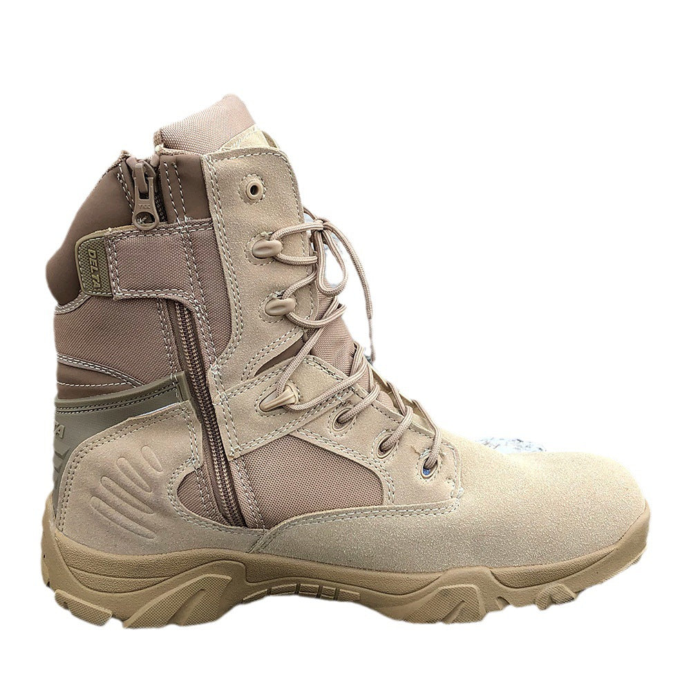Delta High-Top Tactical Boots: Men's and Women's Outdoor Hiking, Mountaineering, and Desert Boots