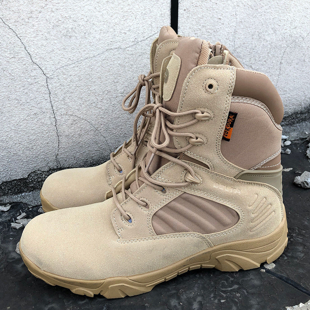 Delta High-Top Tactical Boots: Men's and Women's Outdoor Hiking, Mountaineering, and Desert Boots