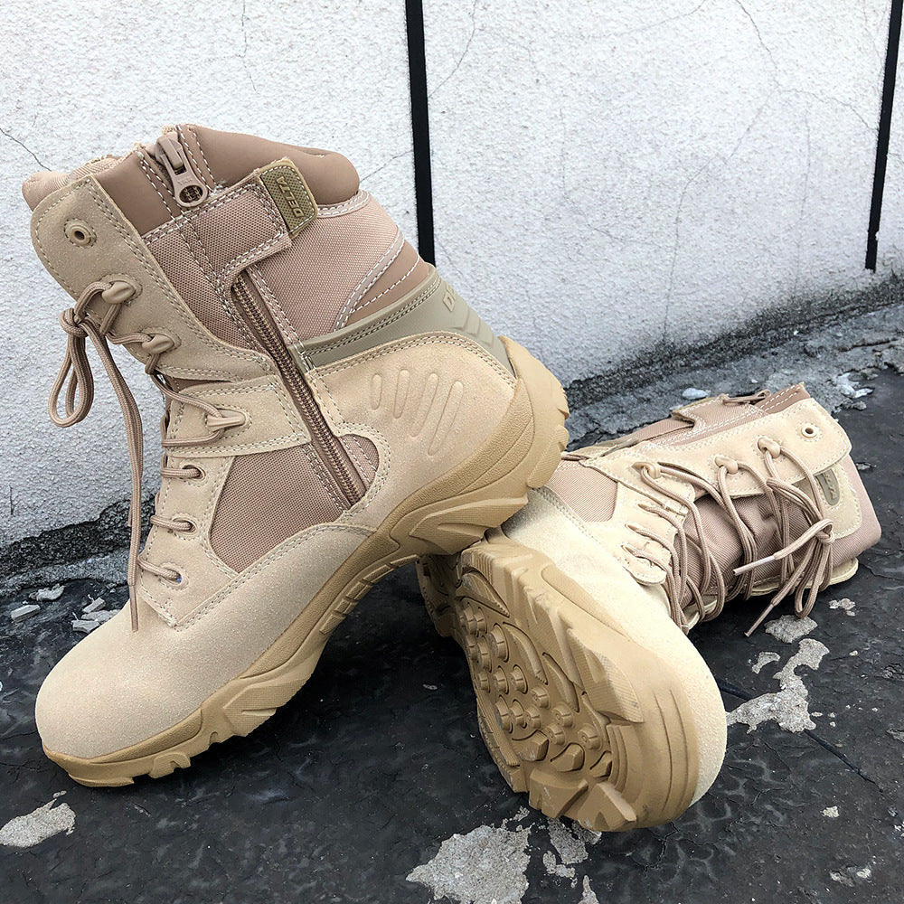 Delta High-Top Tactical Boots: Men's and Women's Outdoor Hiking, Mountaineering, and Desert Boots