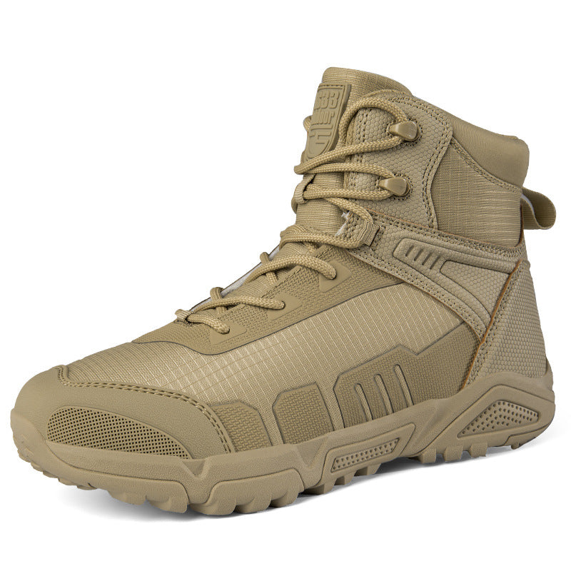 New Arrival: Men's Non-Slip, Wear-Resistant, Mid-Calf, Waterproof Outdoor Adventure, Rescue, Work, and Hiking Boots
