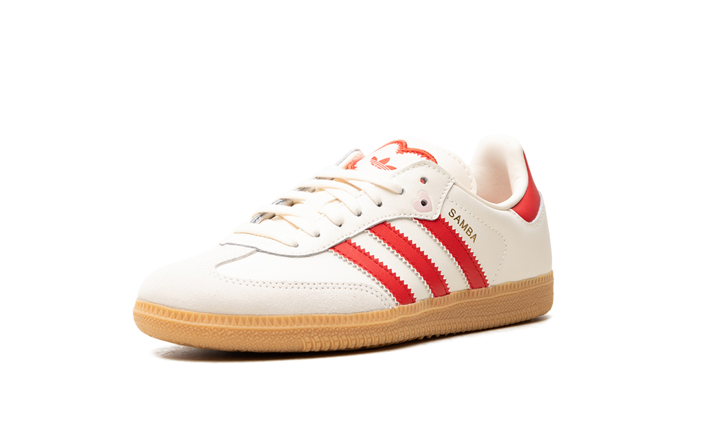 Samba OG GS "Valentine's Day Cream White Scarlet (2026)" KI6679