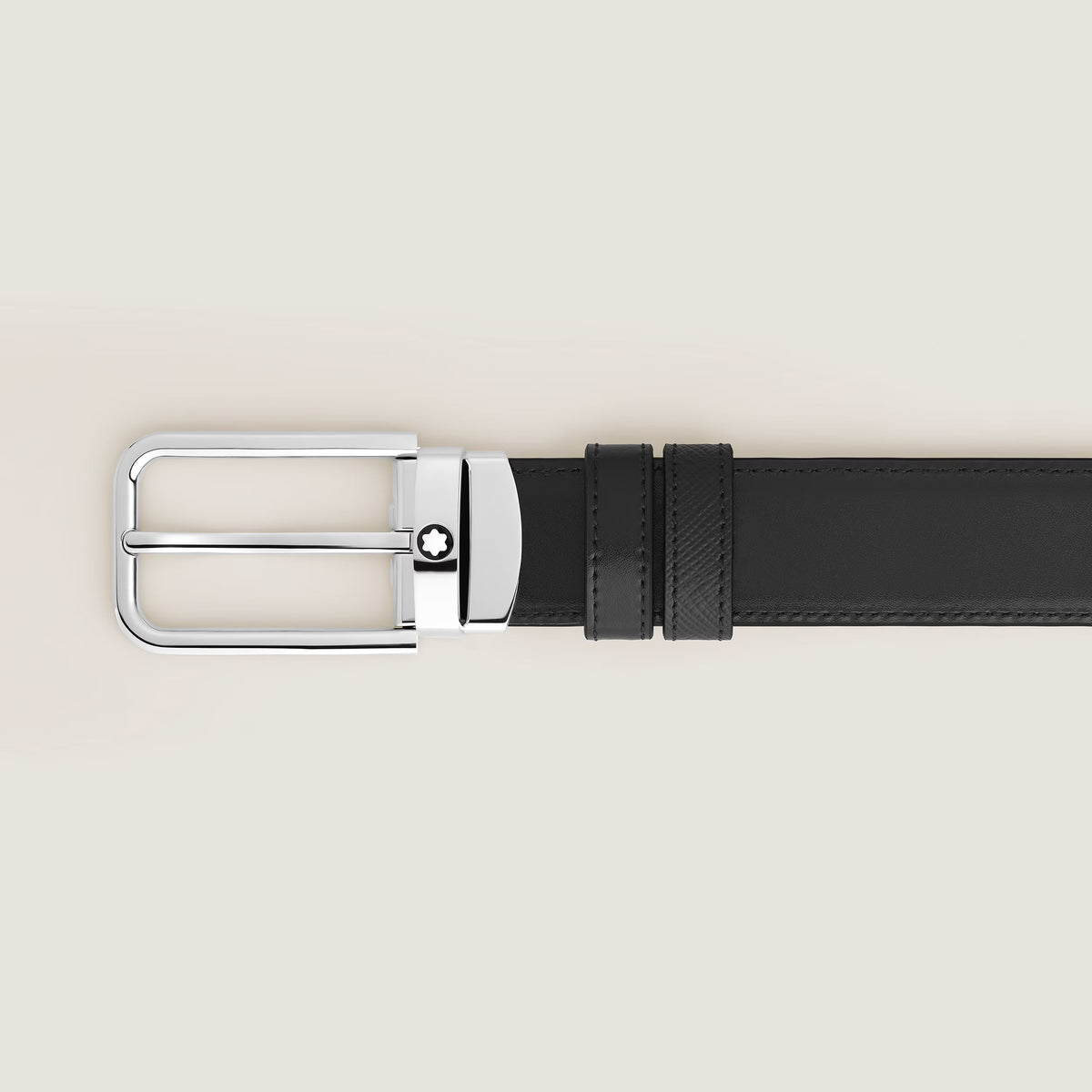 Montblanc reversible belt 30 mm Sartorial leather rectangular buckle 223409