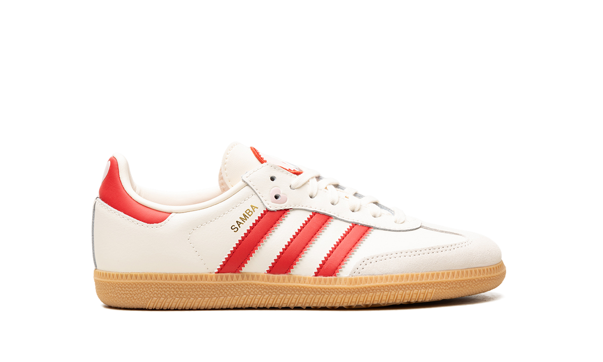 Samba OG GS "Valentine's Day Cream White Scarlet (2026)" KI6679